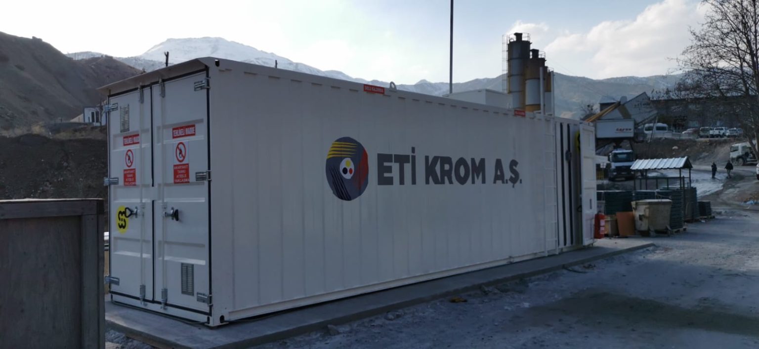 Eti Krom A.Ş. SIS SKID Mobil İstasyon teslimi ve 2 kurum içi akaryakıt